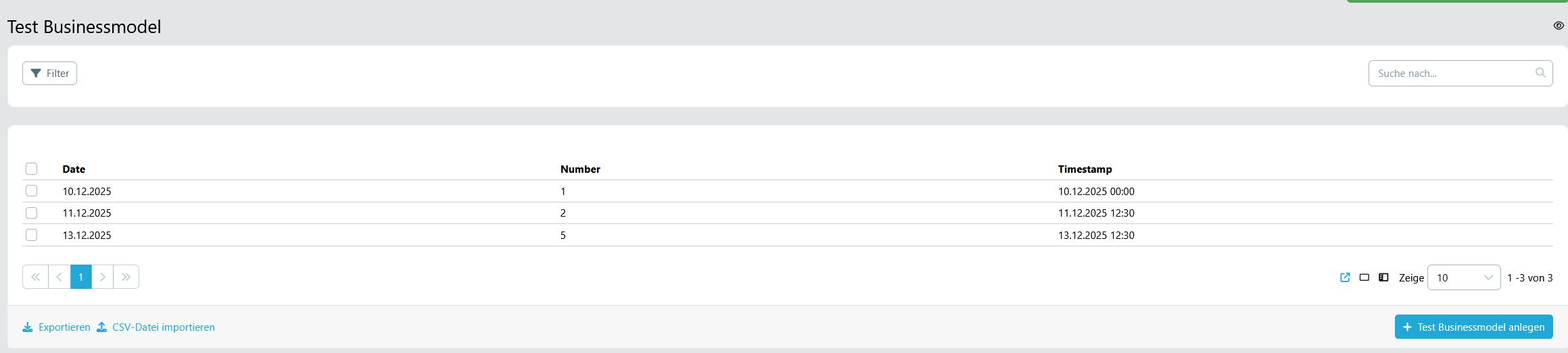 Source data (objects)