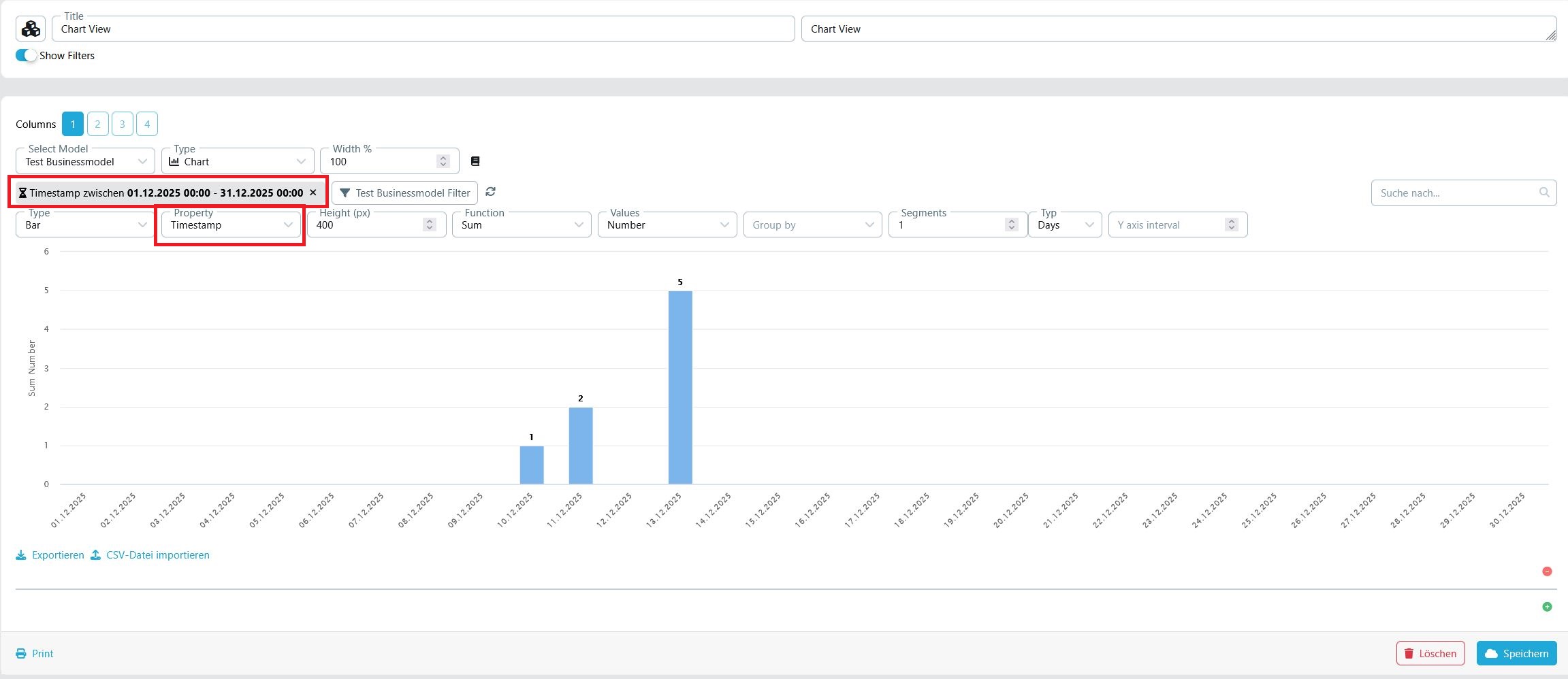 Using a Timestamp as the X‑axis